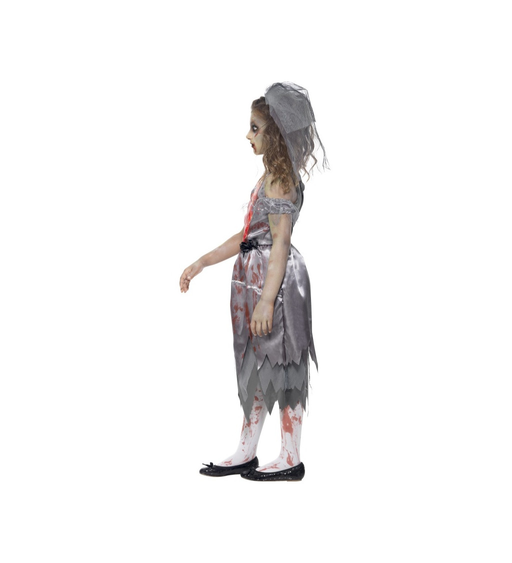 Kostým Zombie nevěsty - pro děti