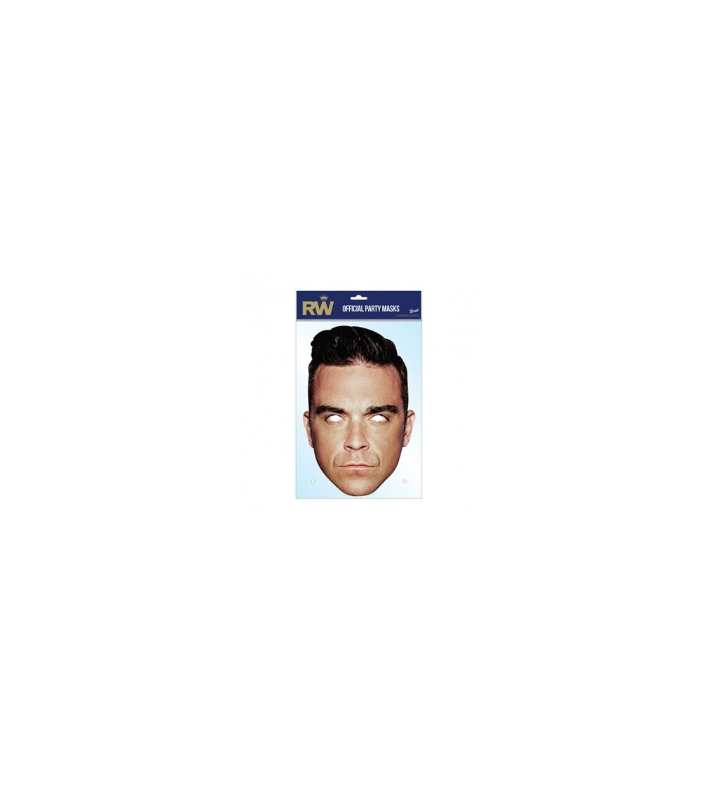 Maska zpěváka - Robbie Williams