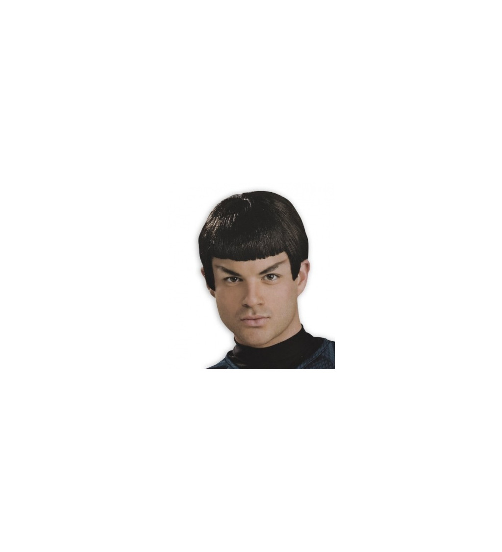 Černá paruka Star Trek - pánská
