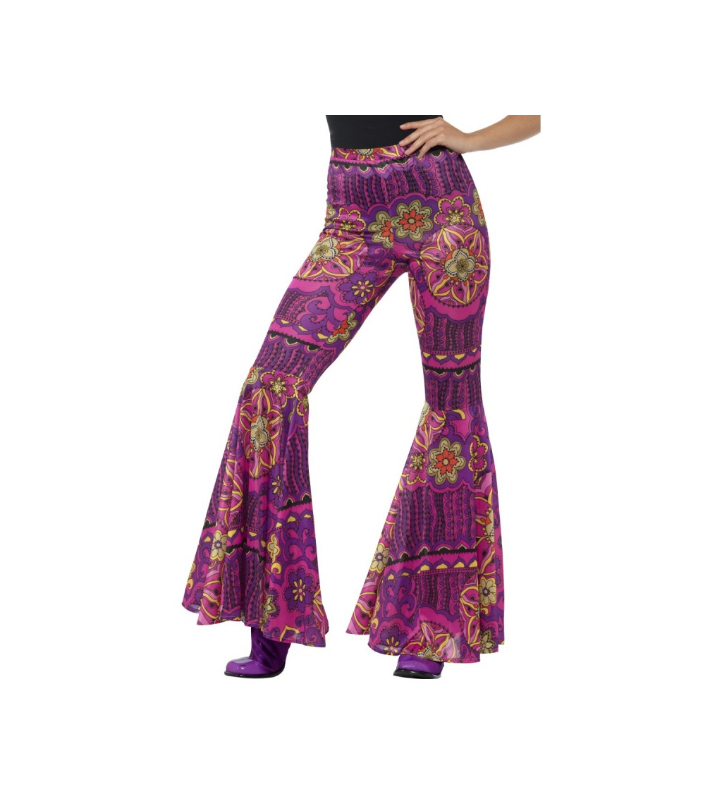 Zvonové kalhoty pro dámy - Woodstock