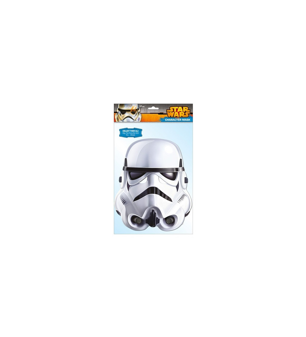 Maska Stormtroopera - papírová