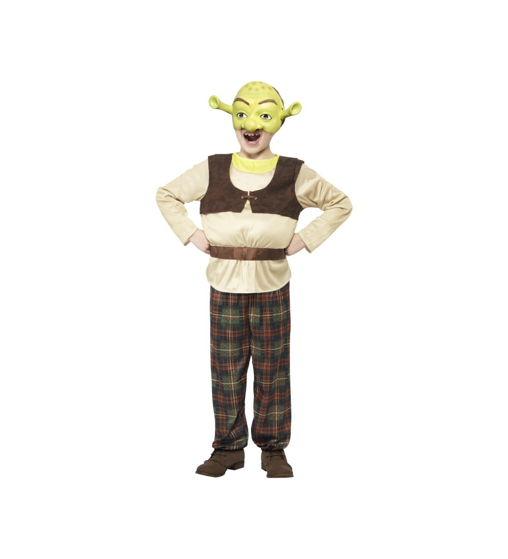 Kostým Shrek - dětský