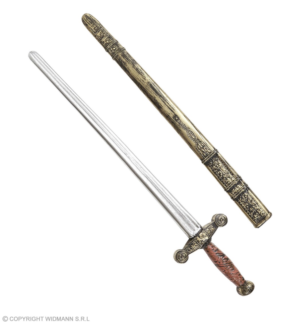 Středověký templářský meč