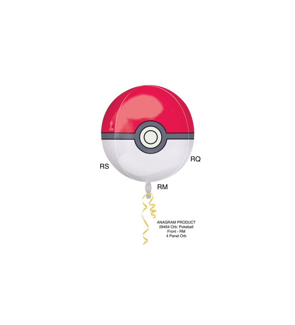Nafukovací Pokémon - fóliový balónek