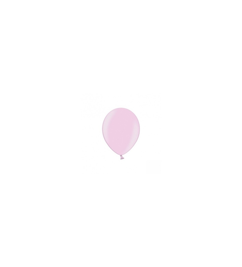 Metalický balónek Strong mini - růžový