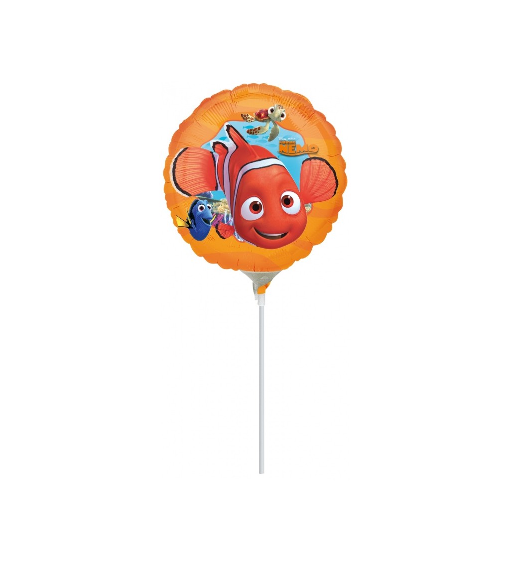 Kulatý balónek Hledá se Nemo - fóliový
