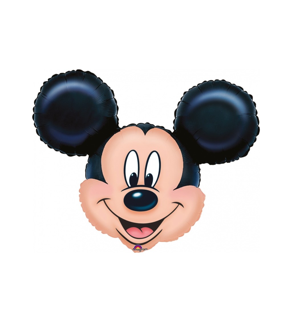 Nafukovací hlava - Mickey Mouse