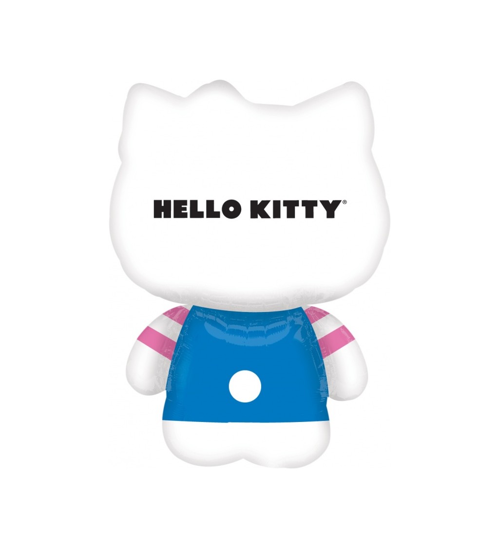 Nafukovací Hello Kitty - modrý