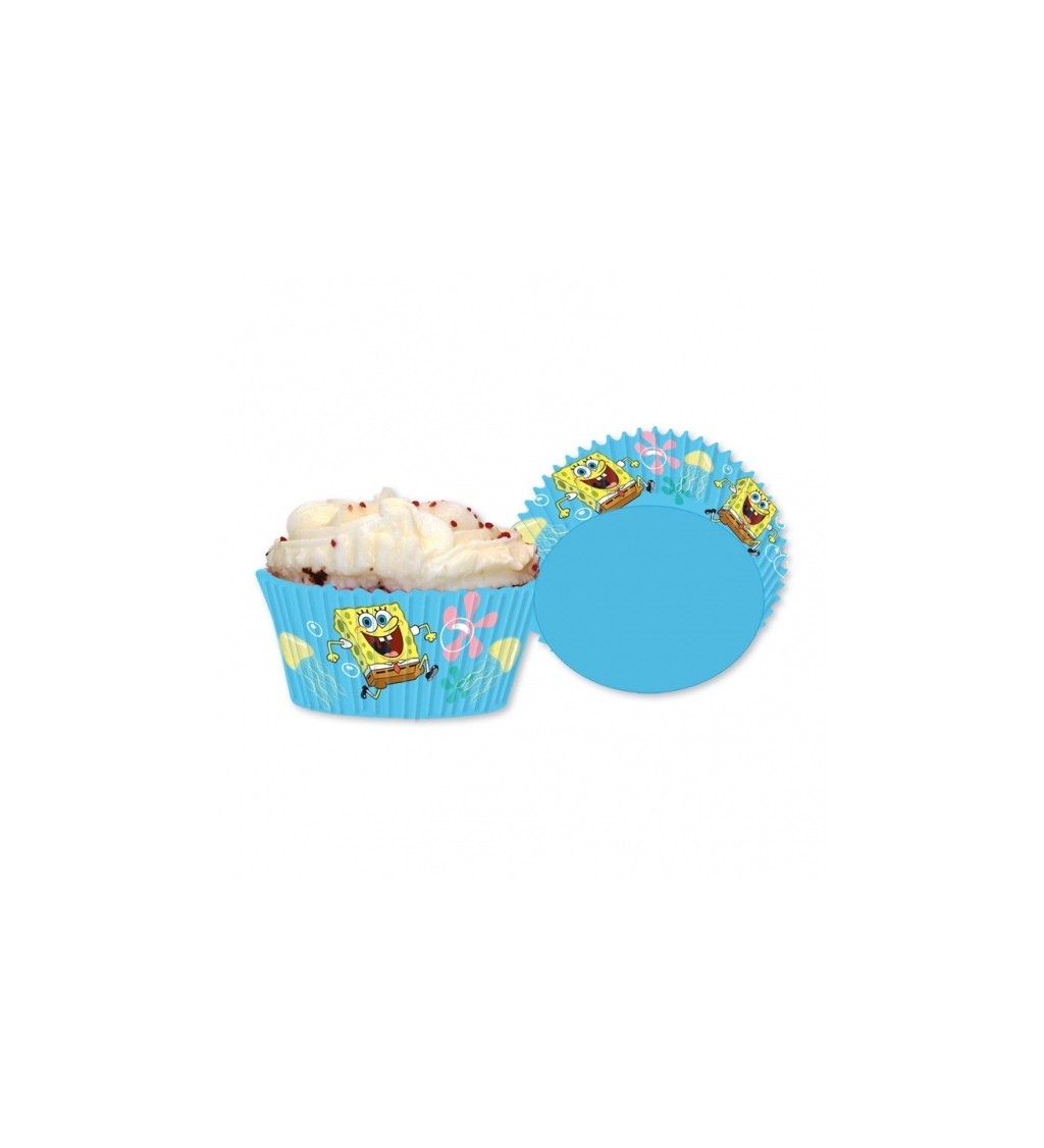 Cupcake košíčky - SpongeBob