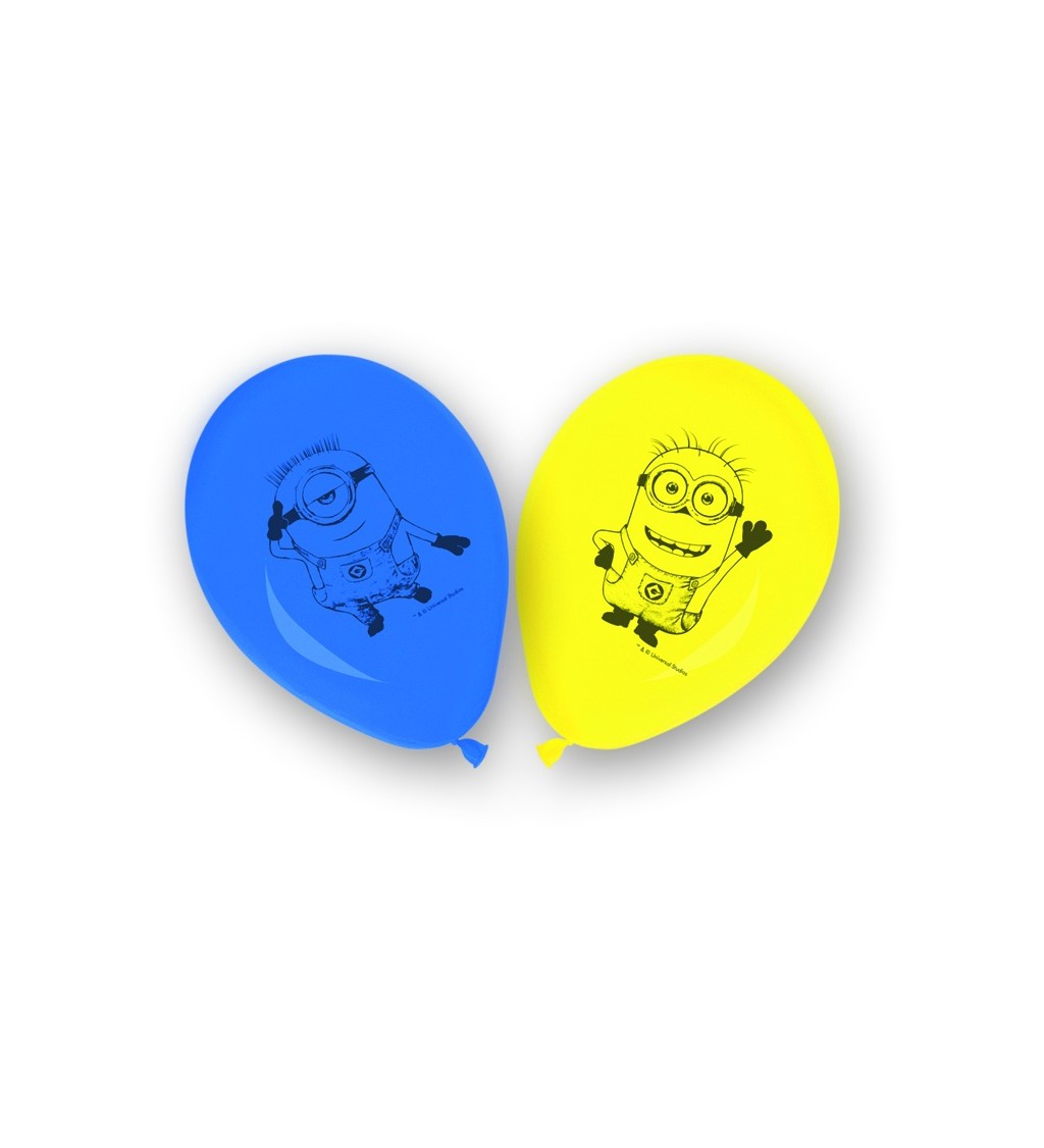 Latexové balónky - obrázky Mimoně