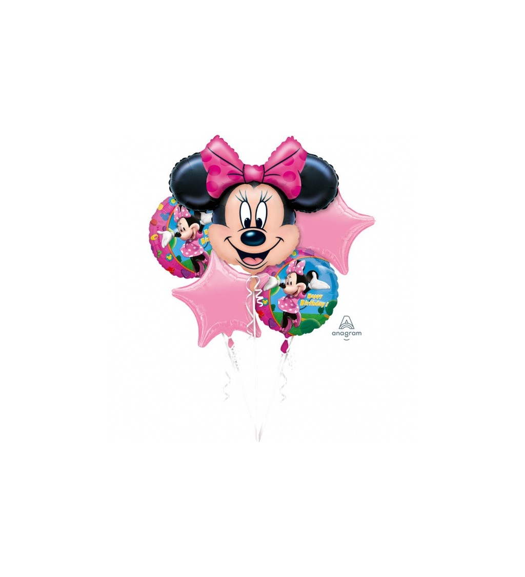 Sada balónků - Minnie Mouse