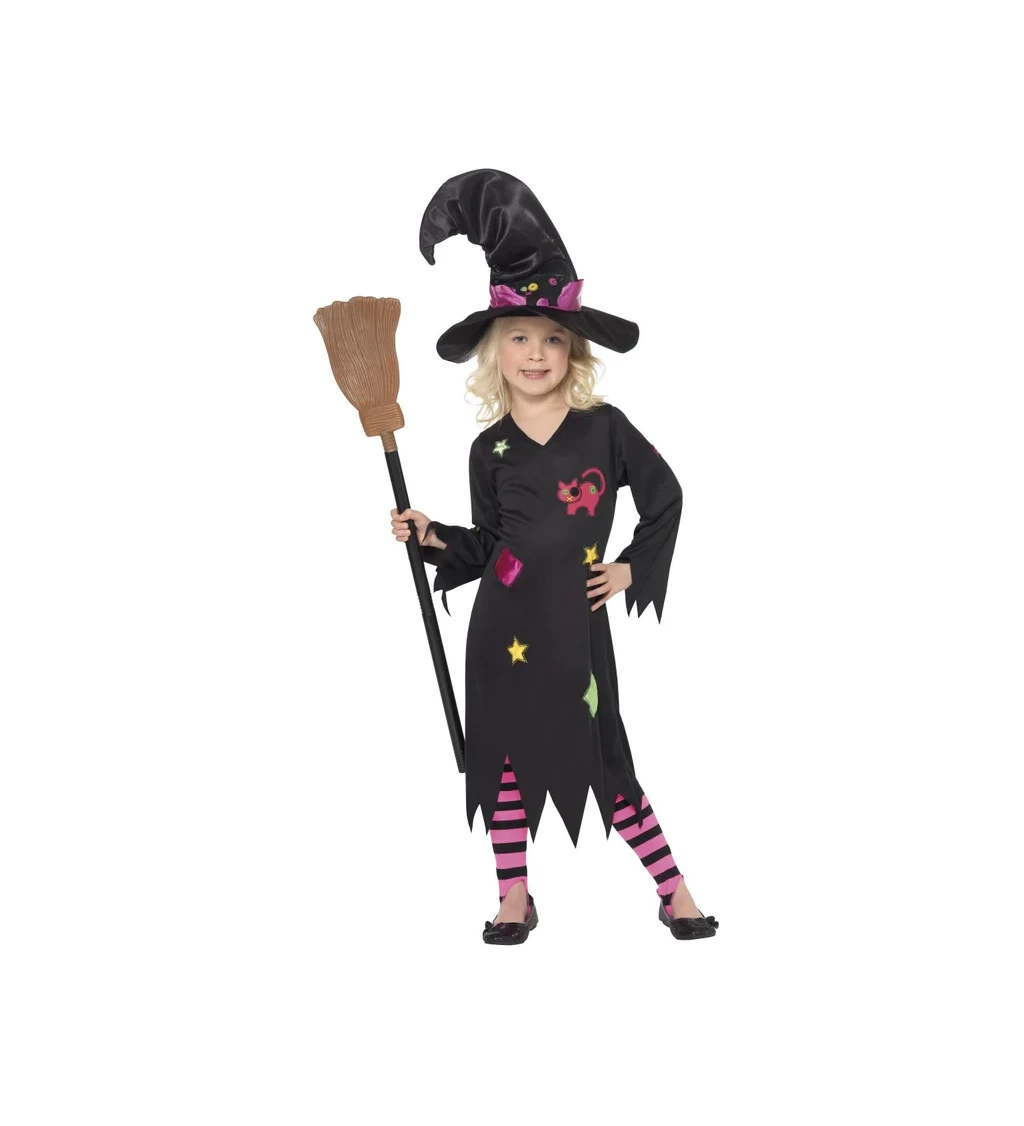 Kostým Malé čarodějky - pro děti