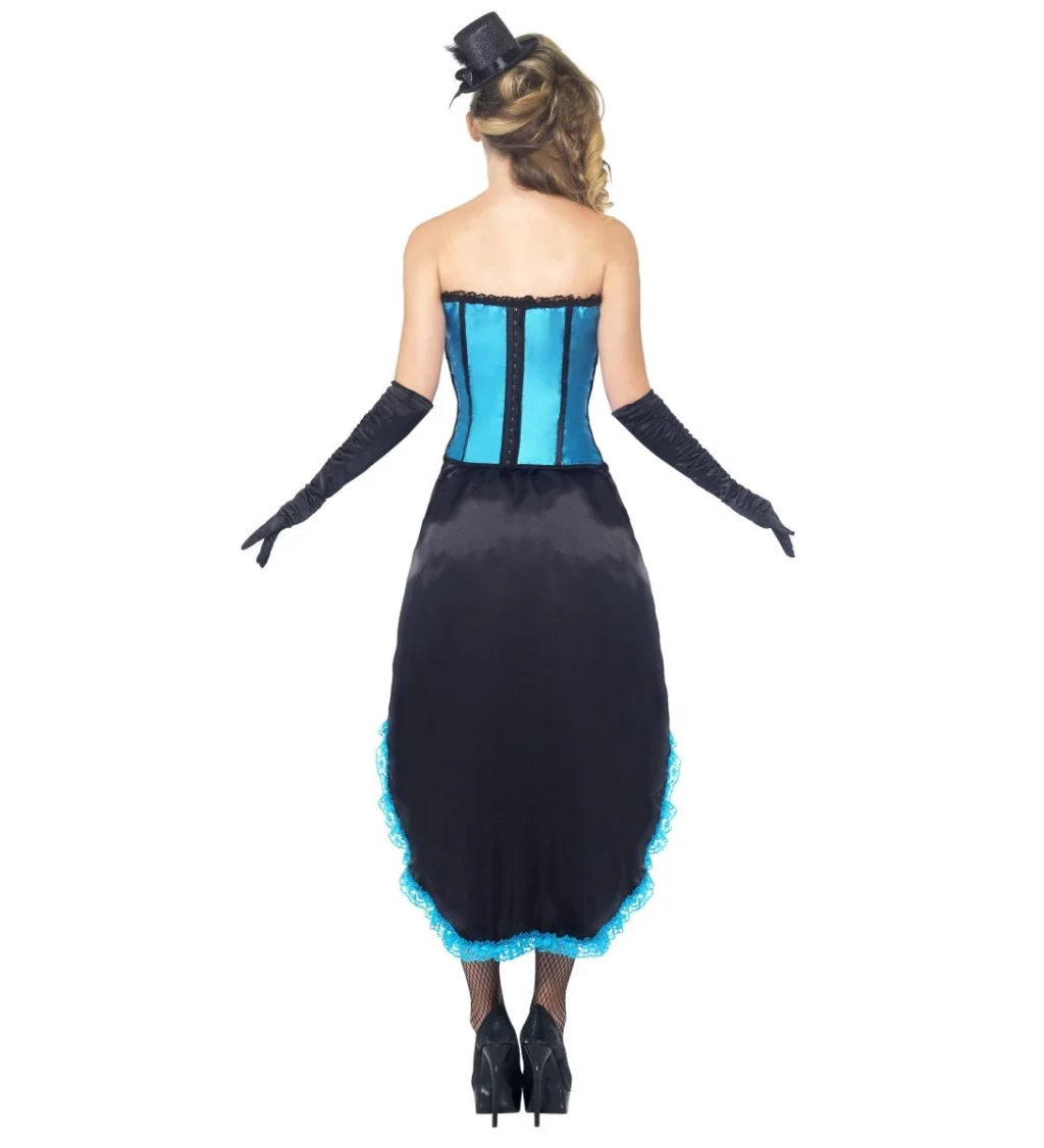 Kostým pro ženy - Sexy barová tanečnice modrá