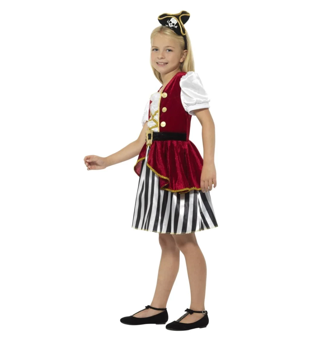 Pirátský kostým - pro holčičky
