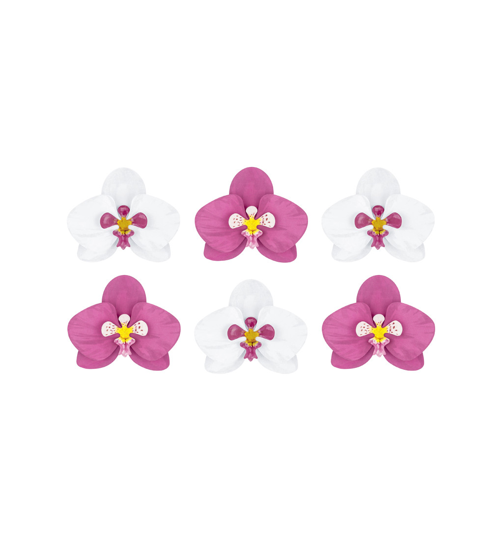 Papírové květiny - orchideje