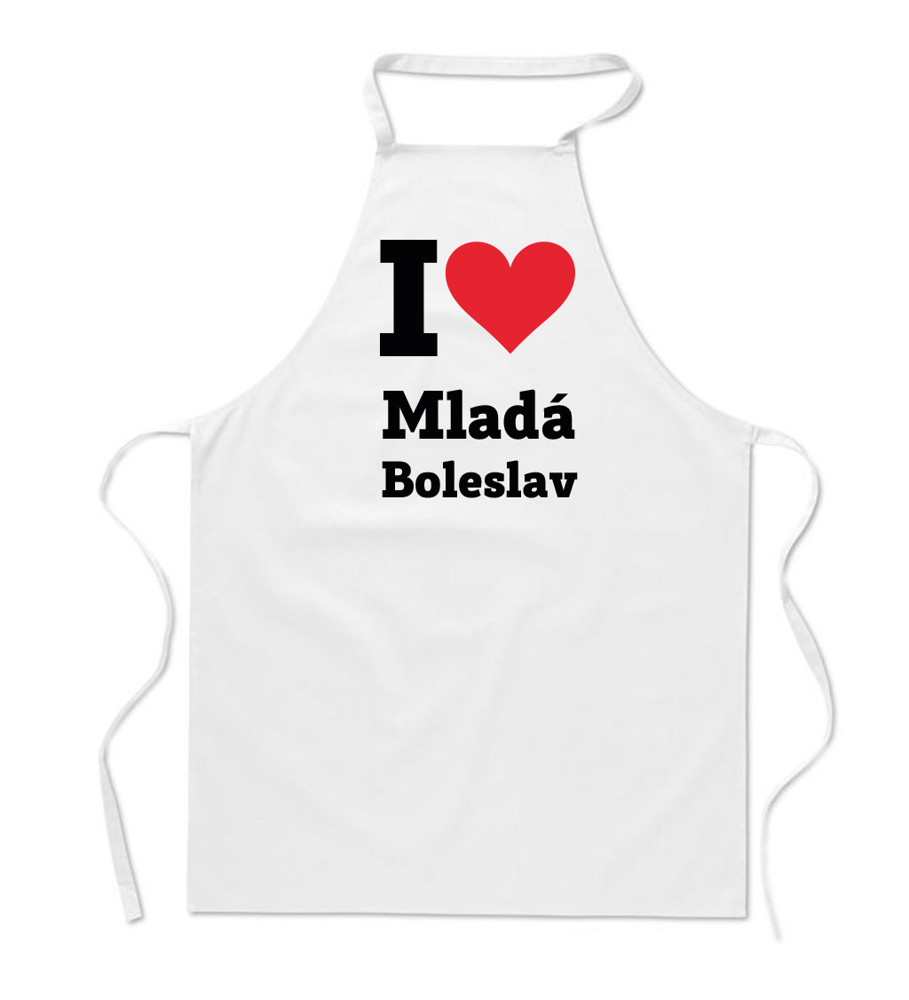 Zástěra bílá - Mladá Boleslav
