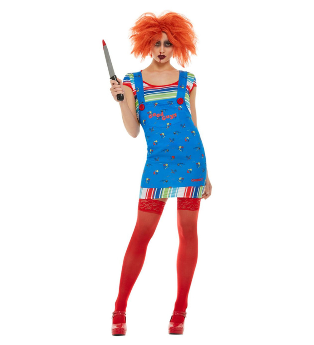 Postava Chucky dámský kostým