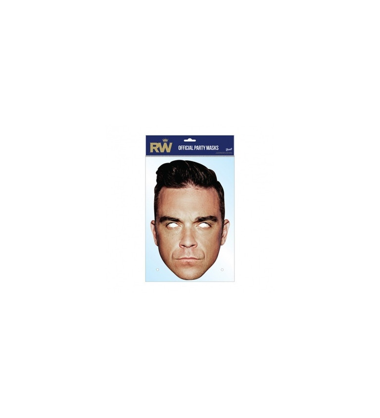 Maska zpěváka - Robbie Williams