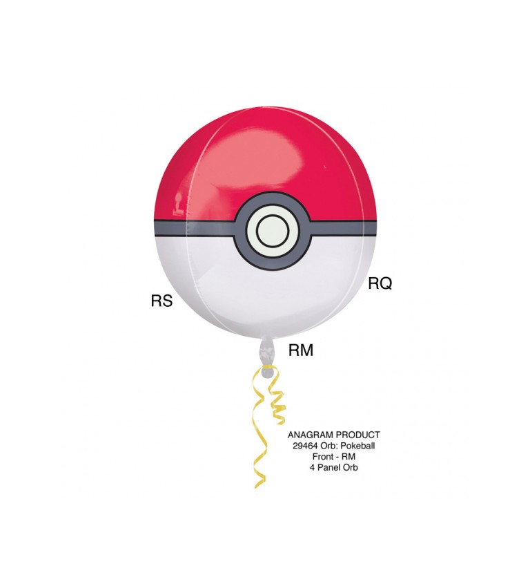 Nafukovací Pokémon - fóliový balónek
