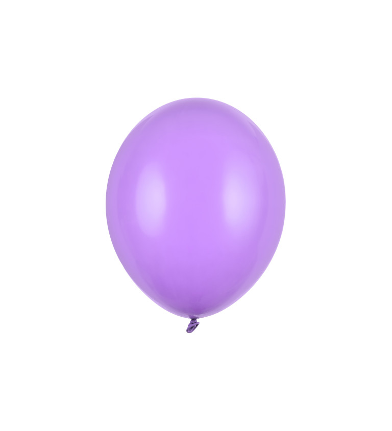 Balení fialových balónků