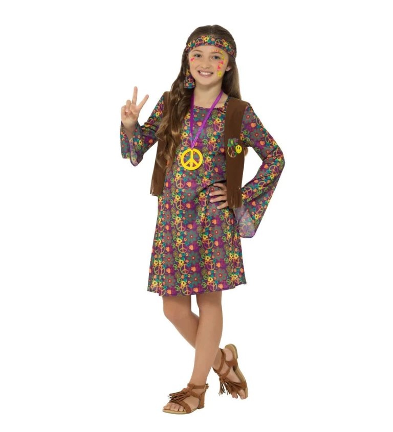Hippie kostým - pro holky