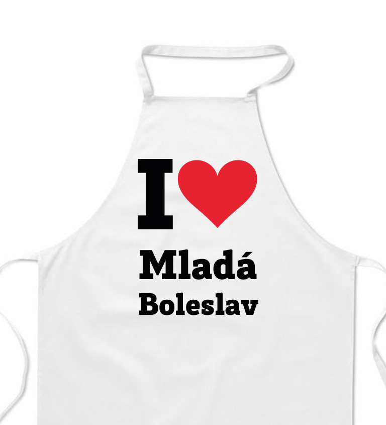 Zástěra bílá - Mladá Boleslav