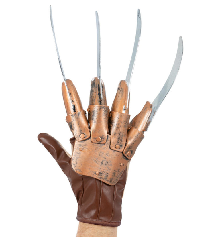 Freddy Krueger rukavice s brněním